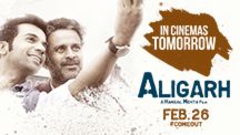 'Aligarh' in Cinemas Tomorrow