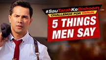 5 Things Men Say