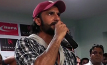 Ranveer Singh promotes his upcoming film 'Goliyon Ki Raasleela Ram-leela' in Patna