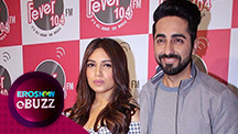 Ayushmann & Bhumi promote Kanha unplugged