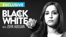 Exclusive Black & White - Zoya Hussain