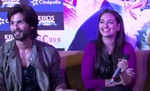 Shahid Kapoor, Sonakshi Sinha, Prabhu Dheva promoting 'R...Rajkumar' in Pune