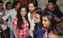 Fans screening with Shahid Kapoor