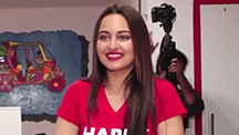 Sonakshi Sinha promotes Happy Phirr Bhag Jayegi