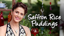 Saffron Rice Puddings