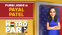 Purbi Joshi is Payal Patel