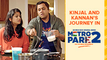 Kinjal and Kannan's journey in Metro Park